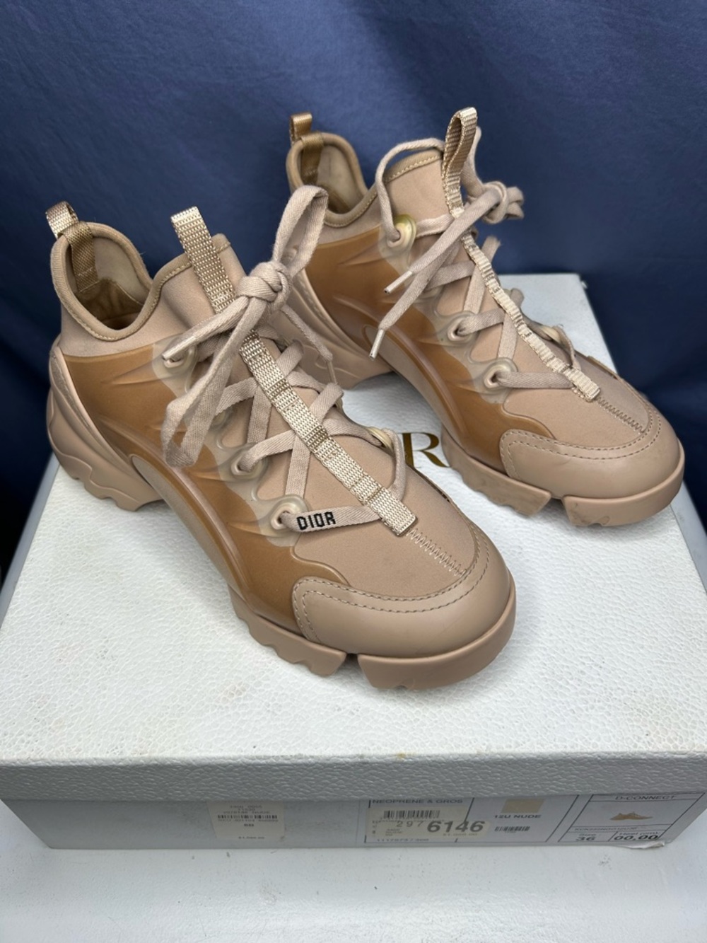 Christian Dior D-Connect Nude Women's Size 36 EU / 6 US